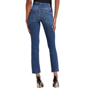 Good American Original Line ~ Straight Leg Split Pocket Jean